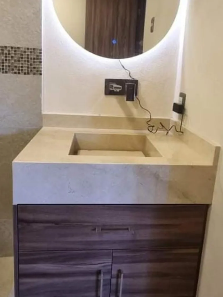 Lavabo disponible dentro de las instalaciones del despacho.