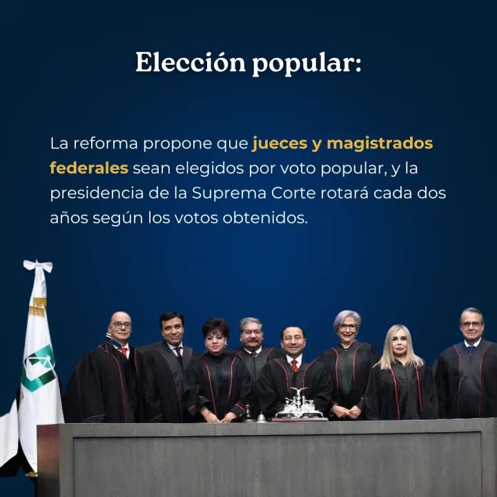 Lámina histórica sobre elección popular.