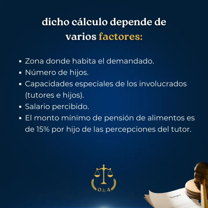 Serie informativa sobre pensión alimenticia, lámina 18 de 23.