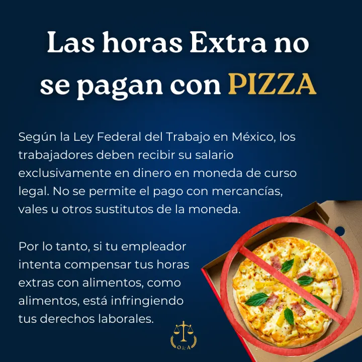 Serie informativa sobre horas extra, lámina 2 de 8.