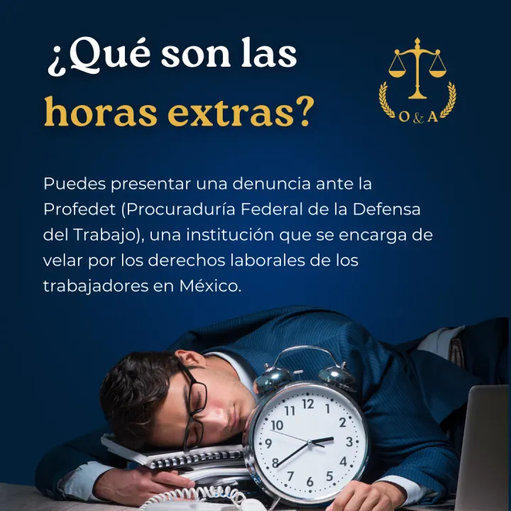 Serie informativa sobre horas extra, lámina 5 de 8.