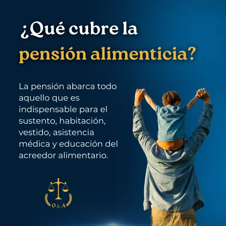 Serie informativa sobre pensión alimenticia, lámina 2 de 23.
